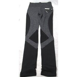 Lanston Leggings Women‎ S Gray Sport Jac Panel Stirrup Pull On USA Wicking NEW